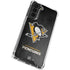 NHL Pittsburgh Penguins Distressed Galaxy S22 Plus Clear Case
