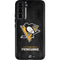 NHL Pittsburgh Penguins Distressed Galaxy S22 Plus Pro Case