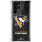 NHL Pittsburgh Penguins Distressed Galaxy S22 Ultra Clear Case