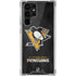 NHL Pittsburgh Penguins Distressed Galaxy S22 Ultra Clear Case