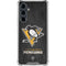 NHL Pittsburgh Penguins Distressed Galaxy S23 FE Clear Case