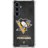 NHL Pittsburgh Penguins Distressed Galaxy S23 FE Clear Case