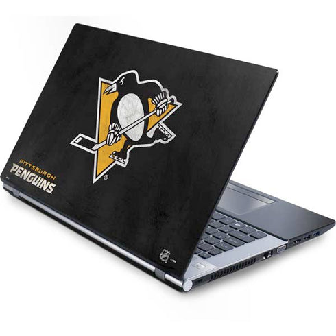 NHL Pittsburgh Penguins Distressed Generic Laptop Skin