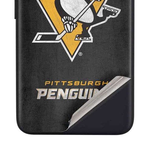 NHL Pittsburgh Penguins Distressed Google Pixel 4a Skin