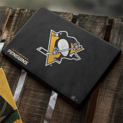 NHL Pittsburgh Penguins Distressed Google Pixelbook Go Skin