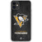 NHL Pittsburgh Penguins Distressed iPhone 11 Clear Case