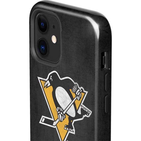 NHL Pittsburgh Penguins Distressed iPhone 12 Impact Case