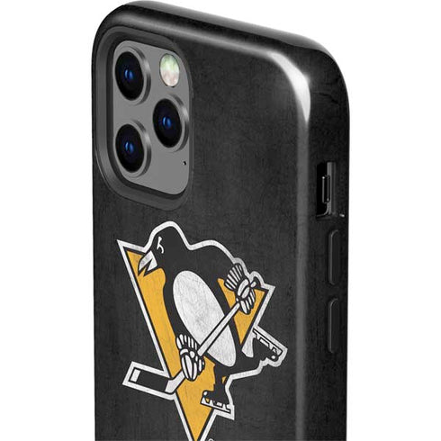 NHL Pittsburgh Penguins Distressed iPhone 12 Pro Impact Case