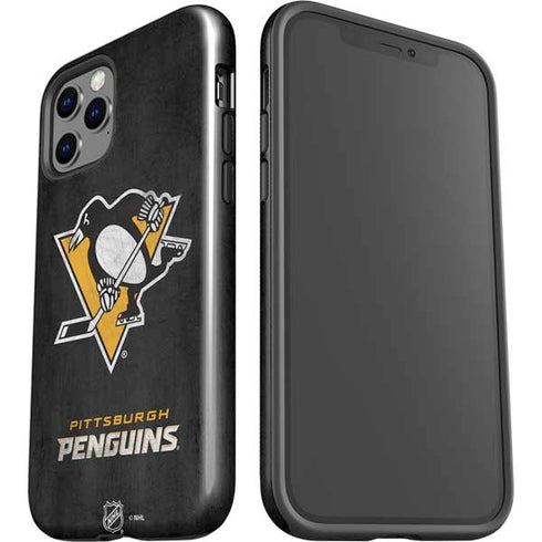 NHL Pittsburgh Penguins Distressed iPhone 12 Pro Impact Case