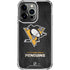 NHL Pittsburgh Penguins Distressed iPhone 13 Pro Clear Case