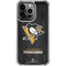 NHL Pittsburgh Penguins Distressed iPhone 15 Pro Clear Case