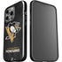 NHL Pittsburgh Penguins Distressed iPhone 15 Pro Impact Case
