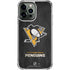 NHL Pittsburgh Penguins Distressed iPhone 14 Pro Max Clear Case