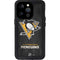 NHL Pittsburgh Penguins Distressed iPhone 14 Pro Waterproof Case
