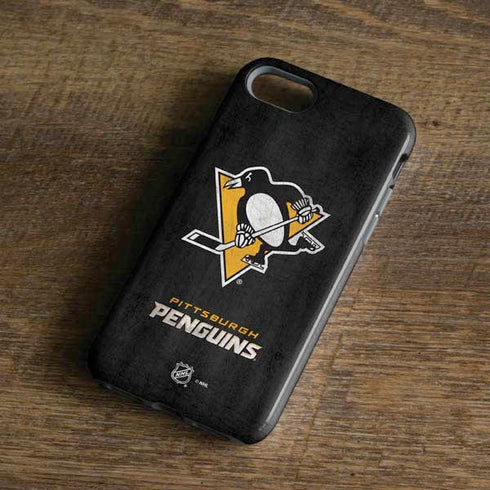 NHL Pittsburgh Penguins Distressed iPhone 8 Pro Case