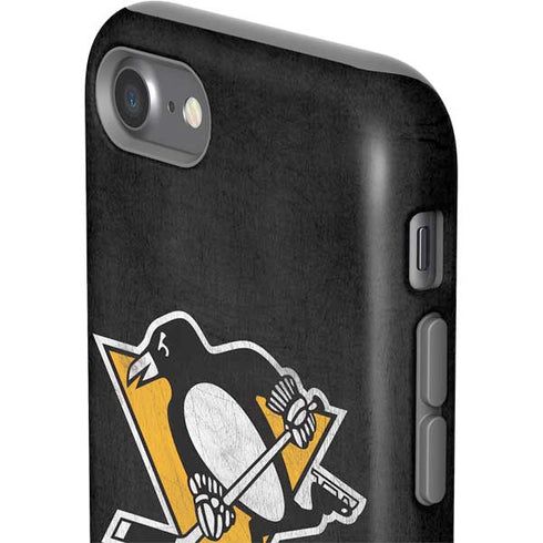 NHL Pittsburgh Penguins Distressed iPhone SE (2nd & 3rd Gen) Pro Case