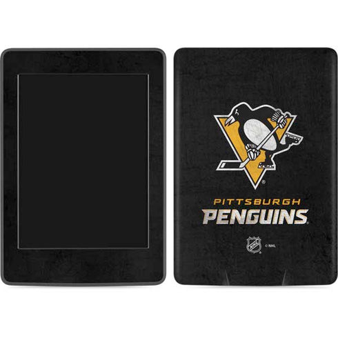 NHL Pittsburgh Penguins Distressed Amazon Kindle Skin