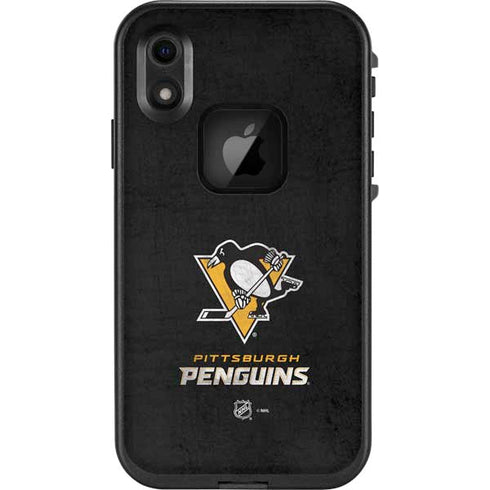 NHL Pittsburgh Penguins Distressed LifeProof Fre iPhone Skin