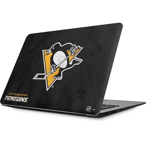 NHL Pittsburgh Penguins Distressed Apple MacBook Skin