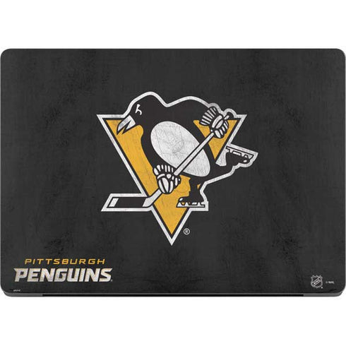NHL Pittsburgh Penguins Distressed MacBook Pro 14in (2021-24) Skin