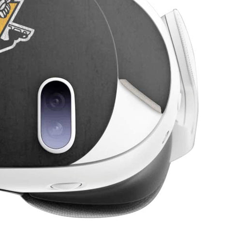 NHL Pittsburgh Penguins Distressed Meta Quest 3 Skin