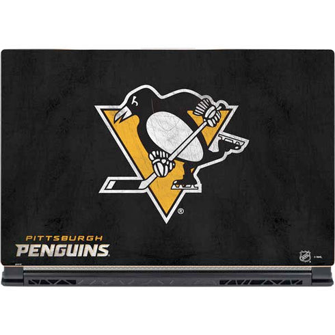 NHL Pittsburgh Penguins Distressed MSI GS65 Stealth Laptop Skin