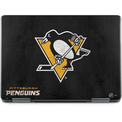 NHL Pittsburgh Penguins Distressed Notebook 9 Pro 13in (2017) Skin