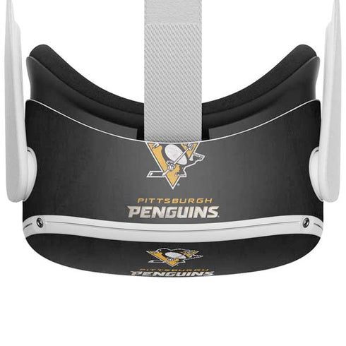 NHL Pittsburgh Penguins Distressed Oculus Quest 2 Skin