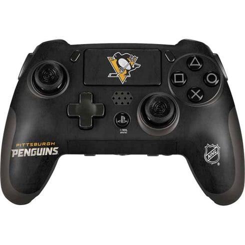 NHL Pittsburgh Penguins Distressed PlayStation Scuf Vantage 2 Controller Skin