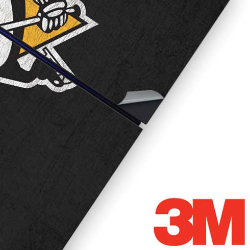 NHL Pittsburgh Penguins Distressed PS4 Console and Controller Bundle Skin