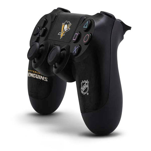 NHL Pittsburgh Penguins Distressed PS4 Controller Skin