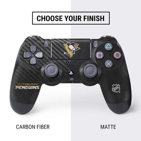 NHL Pittsburgh Penguins Distressed PS4 Controller Skin
