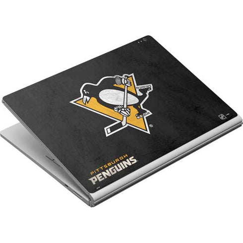 NHL Pittsburgh Penguins Distressed Surface Book Skin