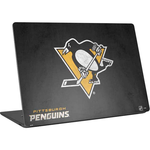 NHL Pittsburgh Penguins Distressed Surface Laptop 4 15in Skin