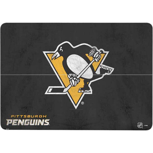NHL Pittsburgh Penguins Distressed Surface Laptop Studio Skin