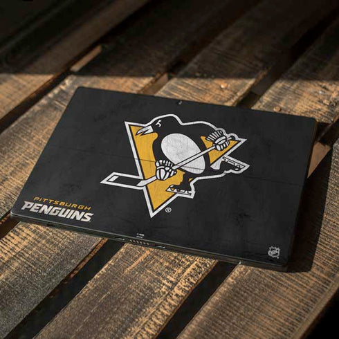 NHL Pittsburgh Penguins Distressed Surface Pro 6 Skin