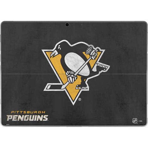 NHL Pittsburgh Penguins Distressed Surface Pro 8 Skin
