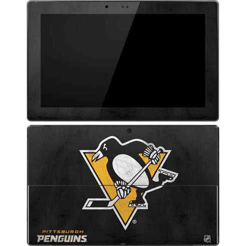 NHL Pittsburgh Penguins Distressed Surface Pro Tablet Skin
