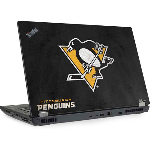 NHL Pittsburgh Penguins Distressed Lenovo ThinkPad Skin