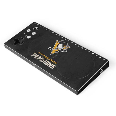 NHL Pittsburgh Penguins Distressed Xbox Adaptive Controller Skin
