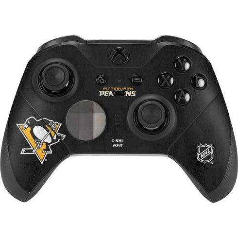 NHL Pittsburgh Penguins Distressed Xbox Elite Wireless Controller Series 2 Skin