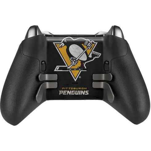 NHL Pittsburgh Penguins Distressed Xbox Elite Wireless Controller Series 2 Skin