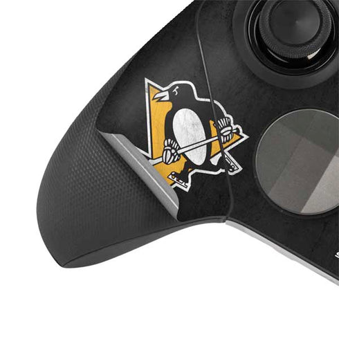 NHL Pittsburgh Penguins Distressed Xbox Elite Wireless Controller Series 2 Skin