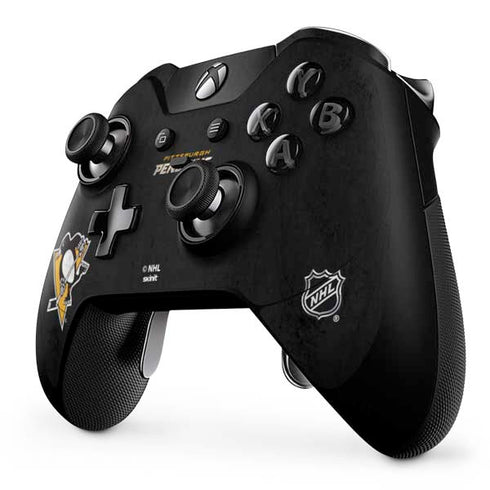 NHL Pittsburgh Penguins Distressed Xbox One Elite Controller Skin