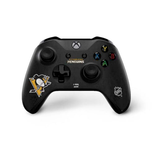 NHL Pittsburgh Penguins Distressed Xbox One X Bundle Skin