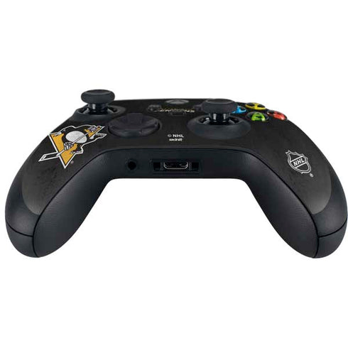 NHL Pittsburgh Penguins Distressed Xbox Series X Controller Skin