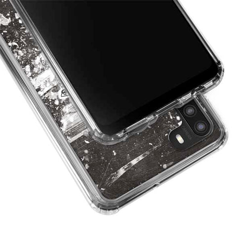 NHL Pittsburgh Penguins Frozen Galaxy A21 Clear Case