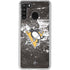 NHL Pittsburgh Penguins Frozen Galaxy A21 Clear Case