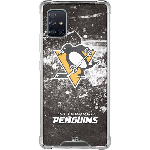 NHL Pittsburgh Penguins Frozen Galaxy A51 5G Clear Case