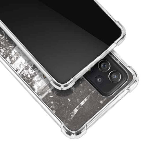 NHL Pittsburgh Penguins Frozen Galaxy A52 5G Clear Case